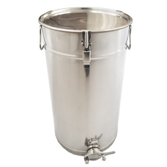 50 kg honey tank with gate and sealing lid - Swiss Biene